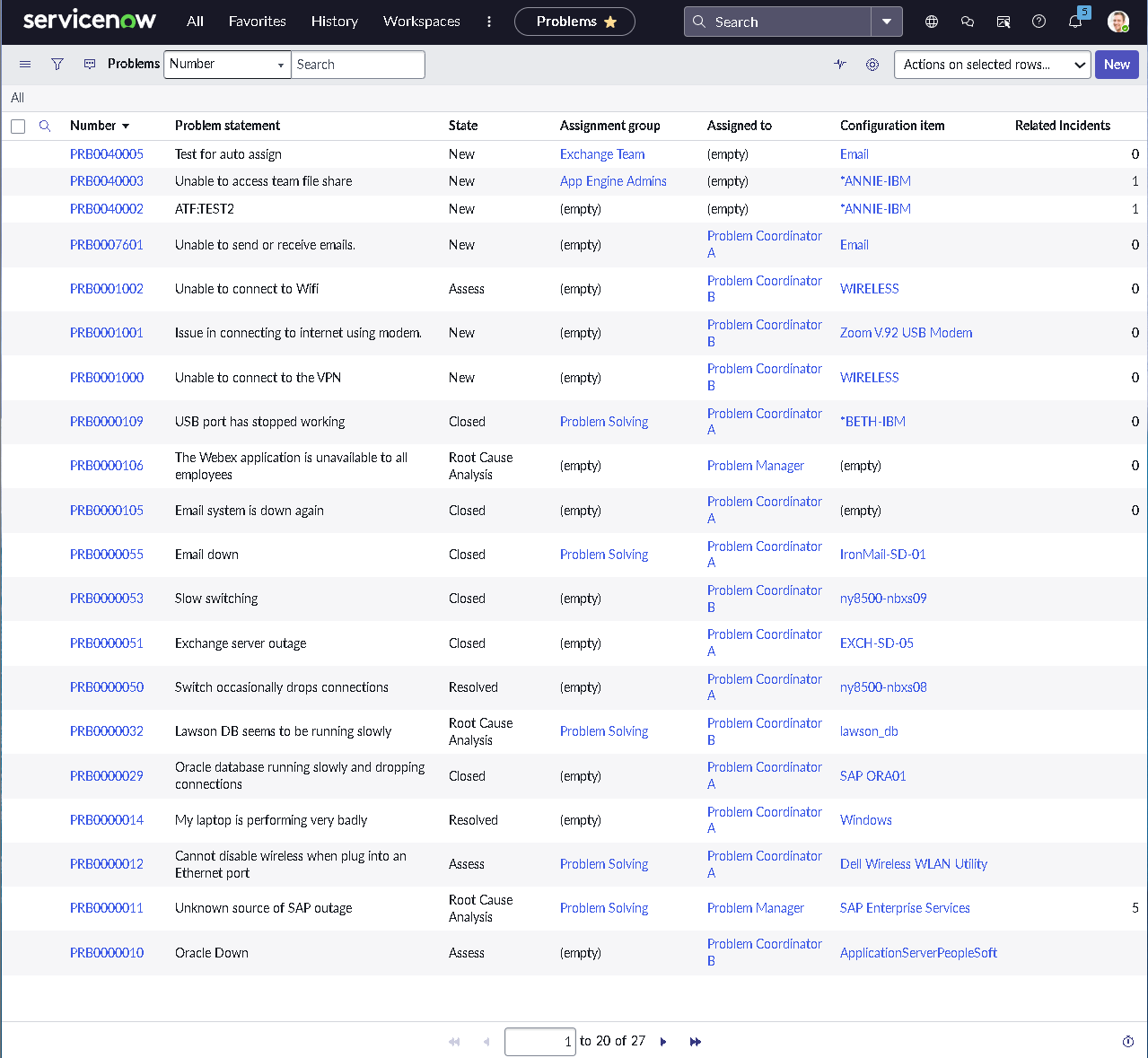 Assignment rules execution order