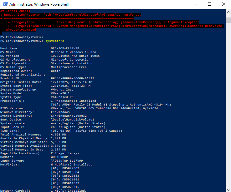 System information discovery